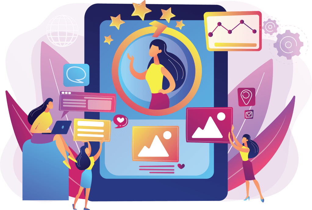 all digital media platforms, creative media hype