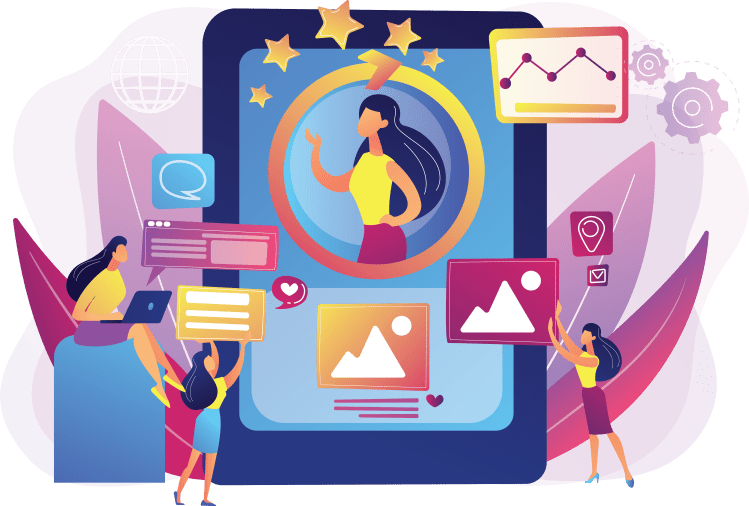 all digital media platforms, creative media hype