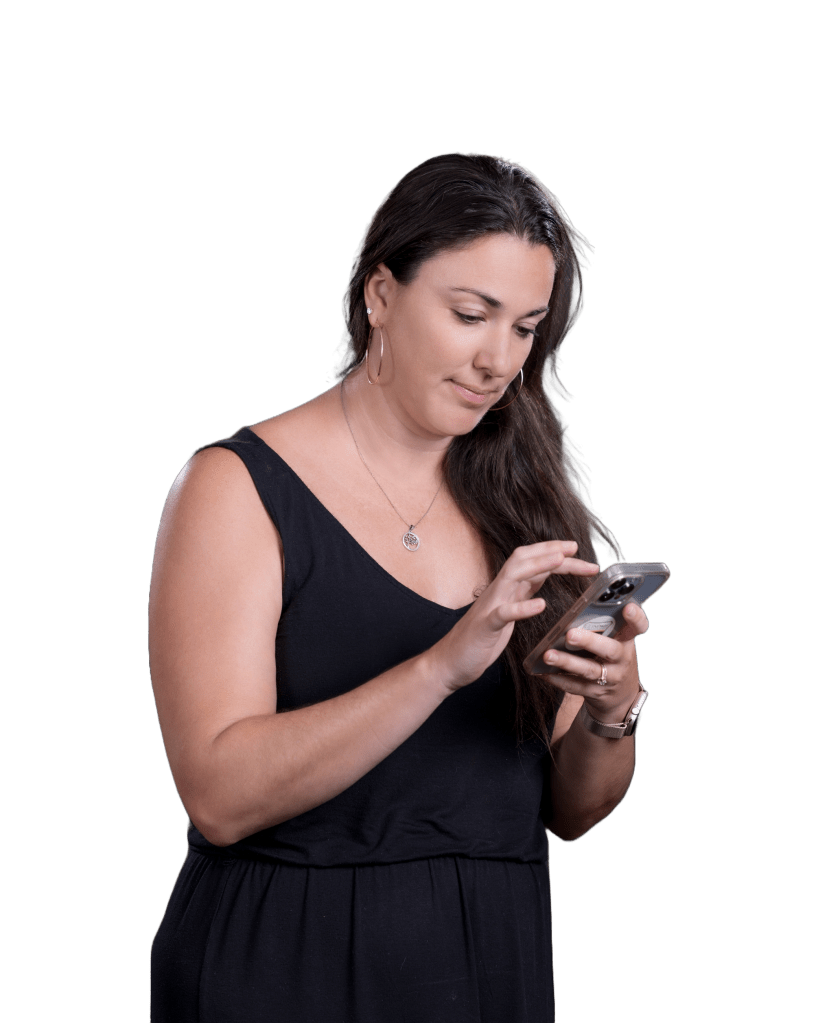 creative media hype on the phone