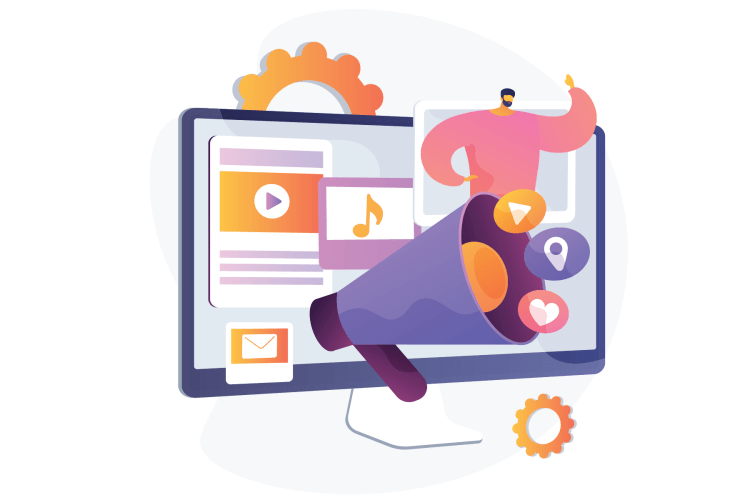 social media with creative media hype digital ad agency